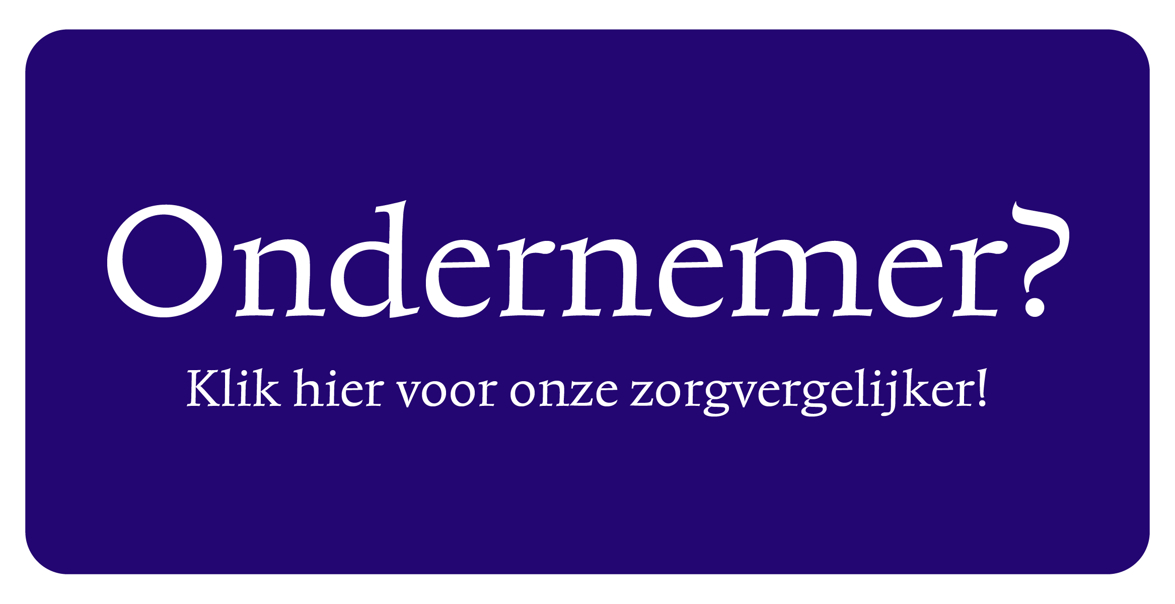 Zorgvergelijker voor ondernemers